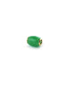 14K Gold Dark Green Jade Tube Spacer