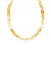 7mm Heishi Ombre Citrine Rondelle Necklace