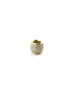Small 14K Gold Thick Rounded Pave Diamond Spacer