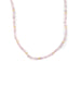 Pastel Pink Sapphire Rondelle Necklace