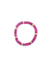 5mm Pink Topaz Rondelle Stretchy Bracelet