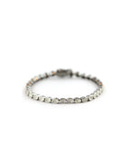 Silver Polki Diamond Tennis Bracelet