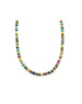 6mm Heishi Sandy Multi Agate Rondelle Necklace