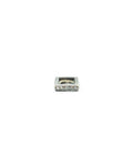 6mm Silver Diamond Square Spacer