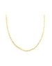 3.3x7.5mm Small 14K Flat Gold Paper Clip Chain