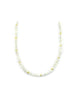 8mm Smooth Silverite Rondelle Necklace