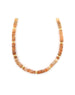 7mm Faceted Heishi Sunstone Rondelle Necklace