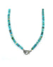 The Eva Lock Necklace: Arizona Turquoise