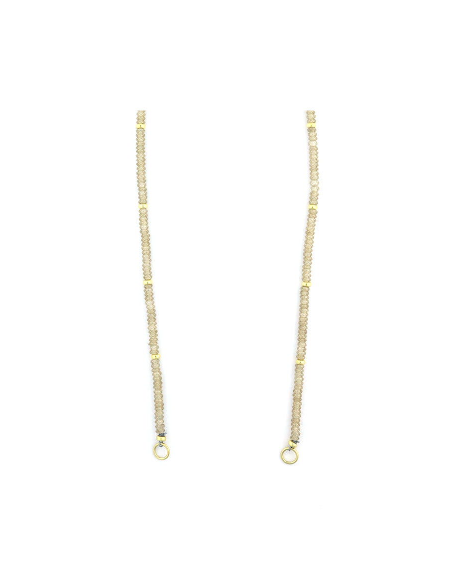 Lock Ready: Open Champagne Zircon Strand