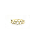 14K Diamond Circle Eternity Ring 