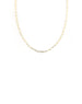 XS 14K Gold Paper Clip Chain