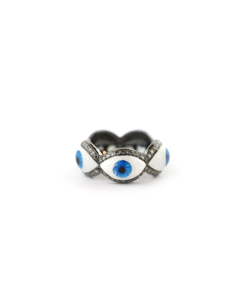 Multi Cosmic Eye Diamond Ring